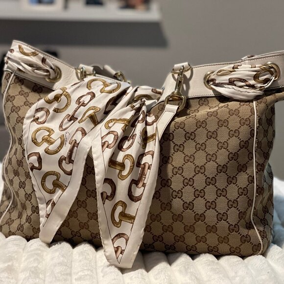 Gucci Positano Handbag - Picture 1 of 8